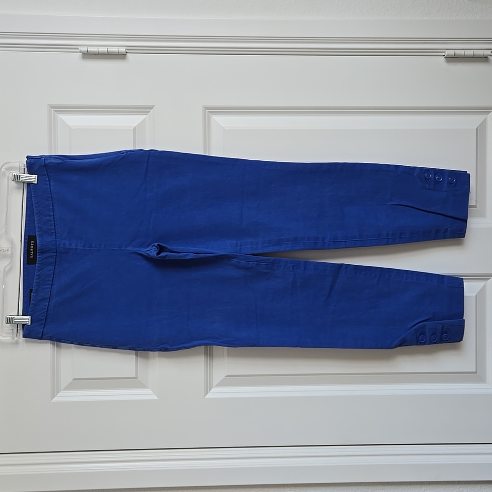 Talbots Chatham ankle blue pants